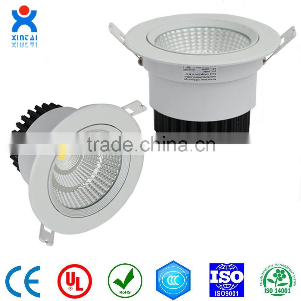 High Quality Round Shape 5 inch 12W/15W/20W LED Downlight