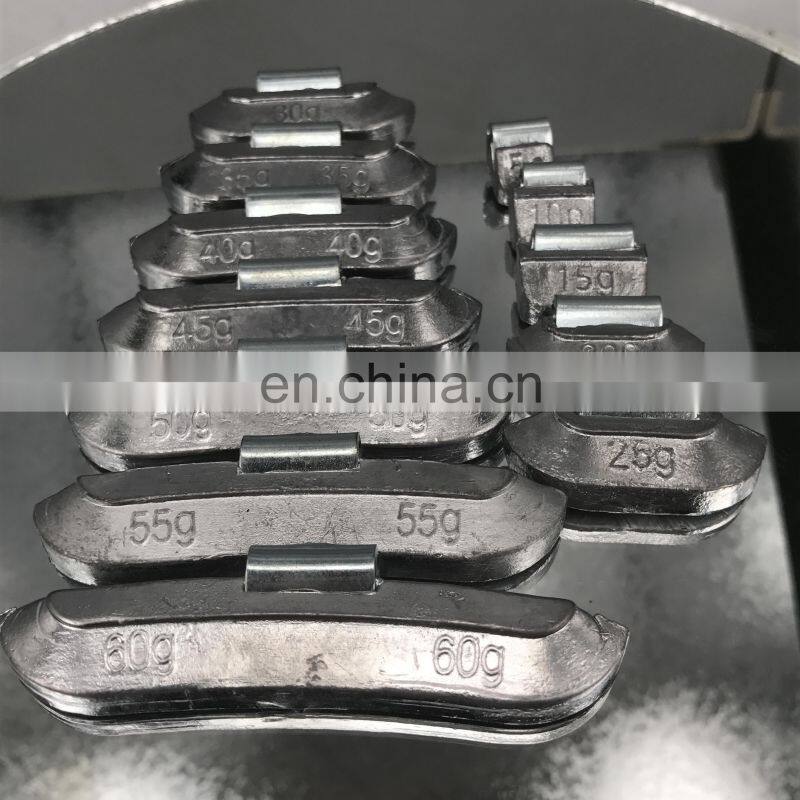 China lead/pb clip on wheel balance weight