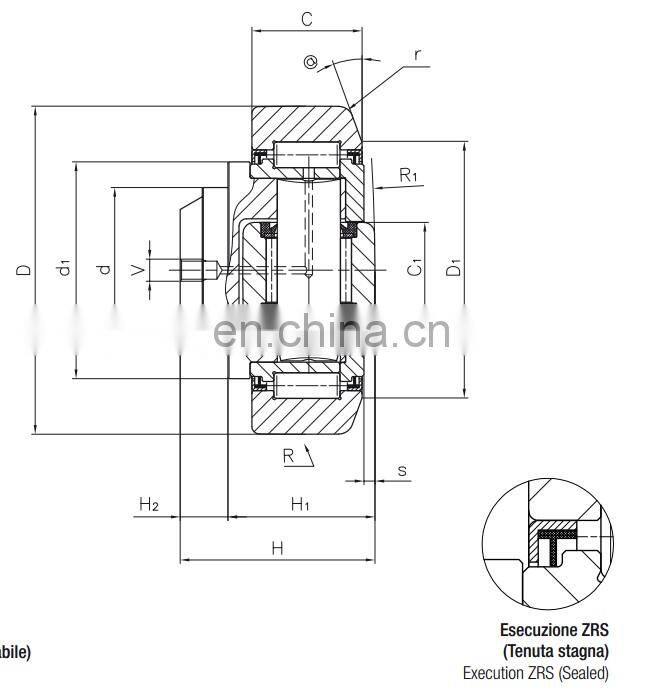 MR 0041 Composite forklift roller bearings MR0041