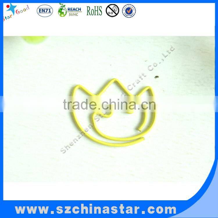 Tulip flower shapes creatice paper clip