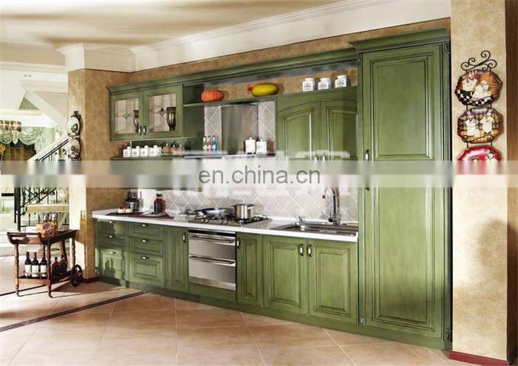 Free 3D design and samples,Luxury big house design Open Kitchen Cabinets