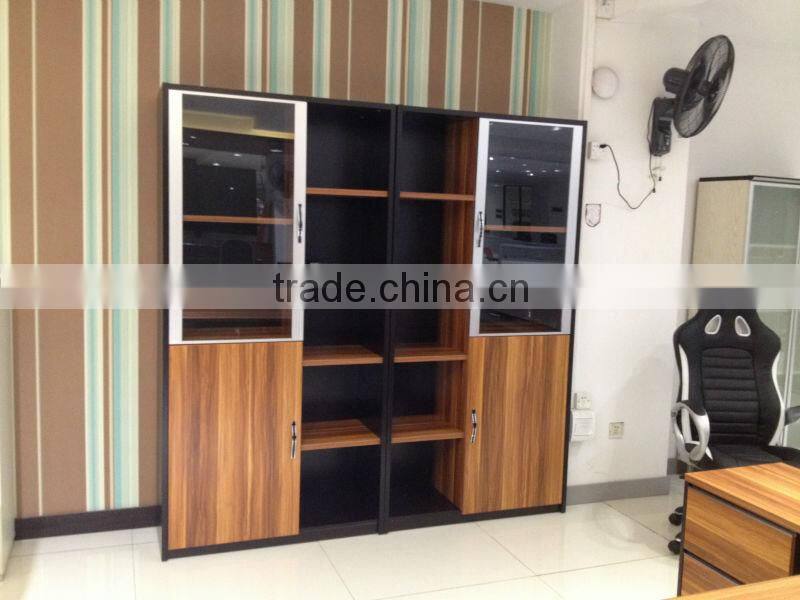 China furniture manufacturer wood cabinet with glass door 09A-2A