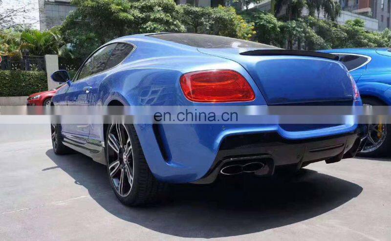Runde Vorsteine style Body kit for Bentley Continental GT 12-15 Carbon Fiber Front Rear Bumper Side Skirt Rear Spoiler