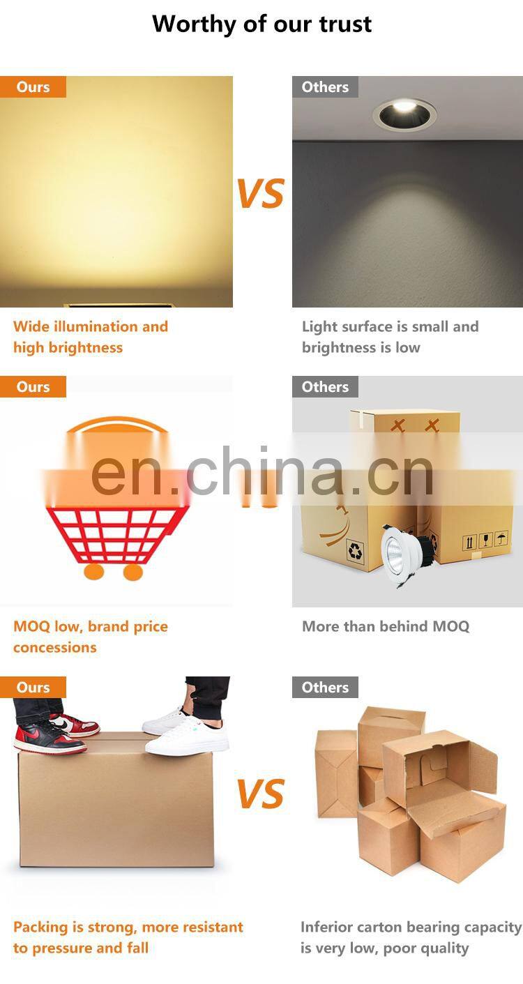 New Design Small High Brightness Small Down Lamp Indoor Residential 2*12W LED Linear Grille Light