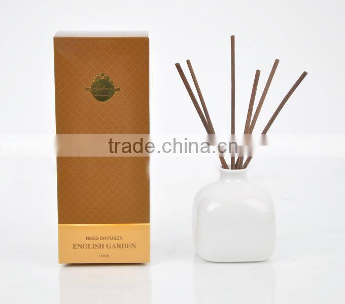 100ml Home fragrance Aroma Reed Diffuser with ceramic bottle SA-2059