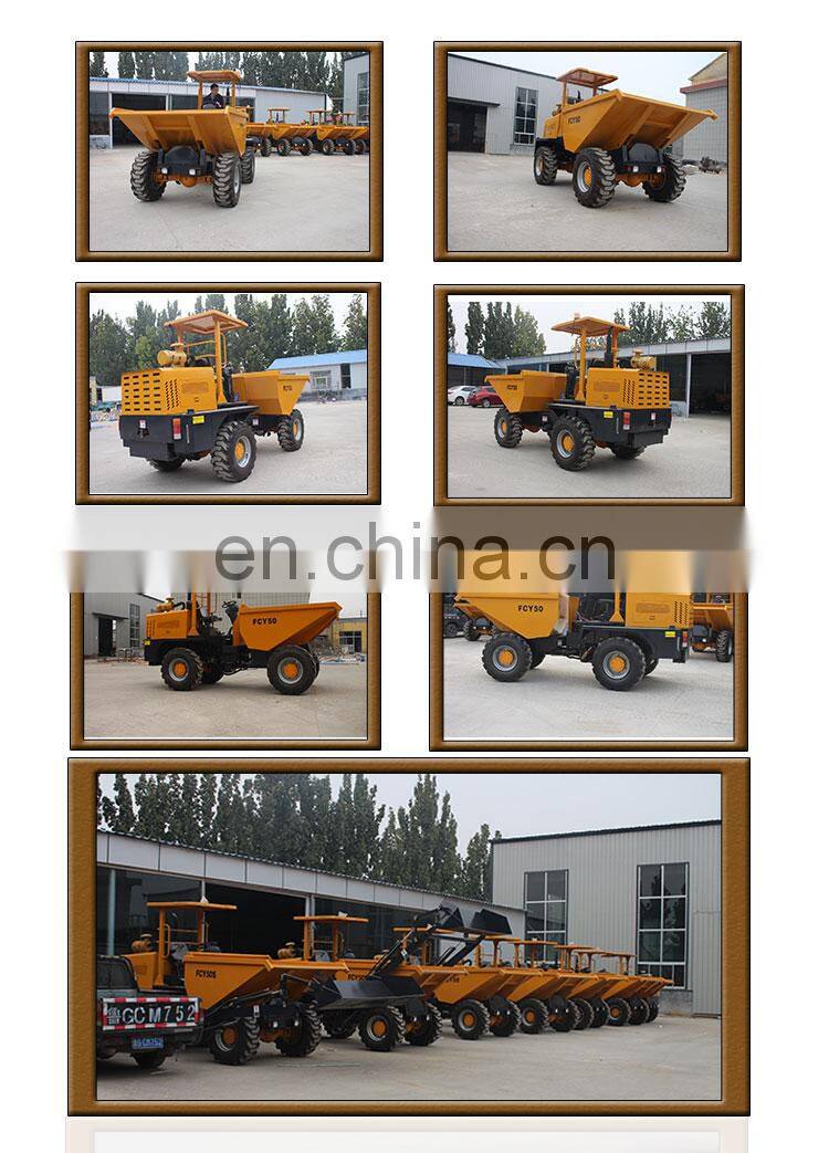 Wholesale 4Wd Construction Concrete Dumper Transport Machine Transporter