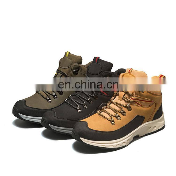 Mens Waterproof Hiking Shoes Male Mountain Climbing Trekking Shoes Outdoor Sport walking shoes for women hiking Sneakers