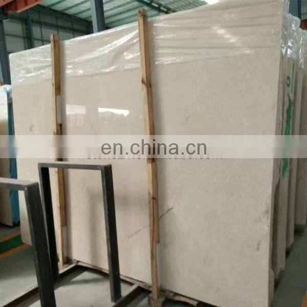 Polished Otman beige marble slabs