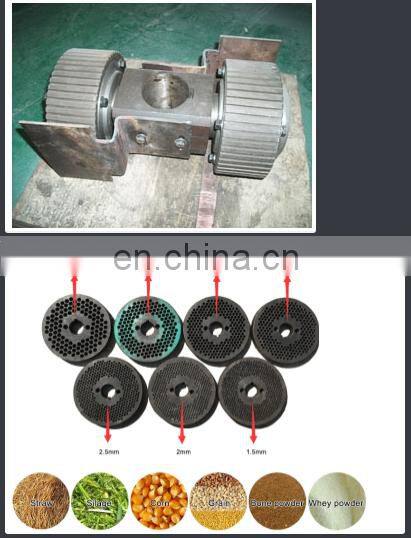 Stainless steel auto ring die animal feed pellet machine