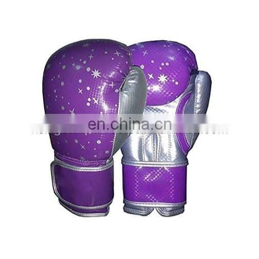 Custom logo leather MMA Boxing Gloves cowhide Leather Boxing Gloves