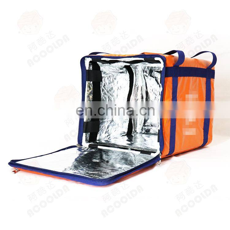 Ghana Commercial cake heat insulated food bags cooler backpack