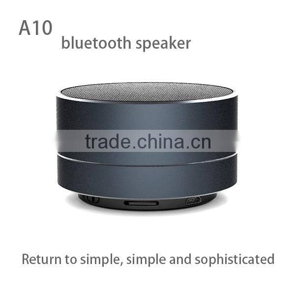 High Quality Custom Design A10 Portable Mini Speaker,Rohs Speaker,Portable Speaker Bluetooth