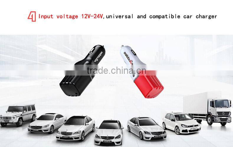 2016 New product eBuddies Anion Dual USB Car Charger ce rohs