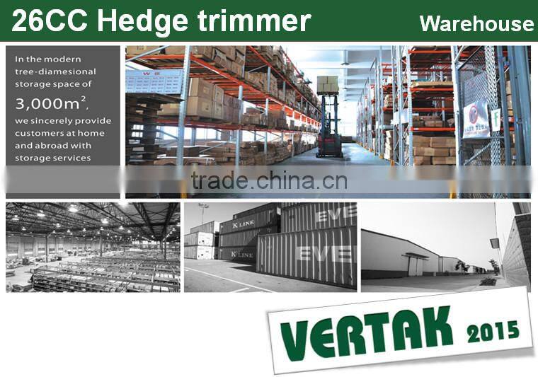 510mm 26cc gasoline engine hedge trimmer