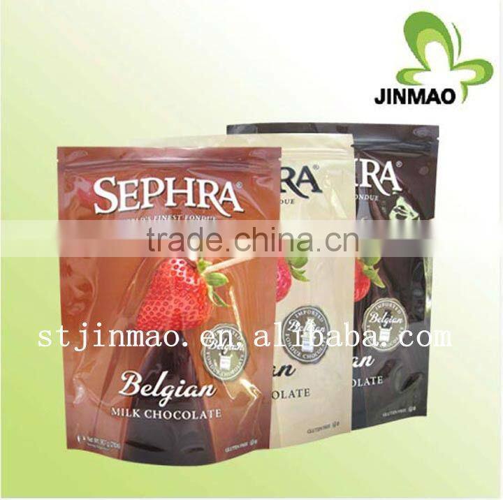 Heat seal plastic candy packaging bag