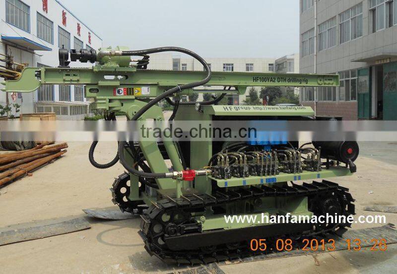 hot selling! high efficient, simple operate HF100YA2 coal mine drilling machine