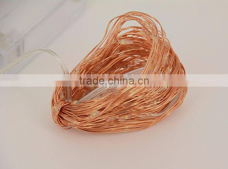 4.5V 3*A Battery Powered Micro led Copper Wire Led String Lights