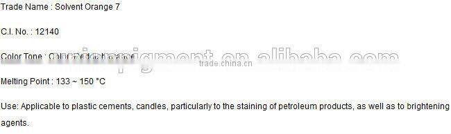 solvent orange 7 and sudan 2