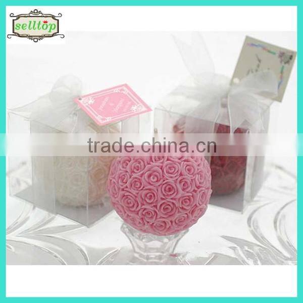Hot sell apple shape candle 2014 wedding giveaway gifts