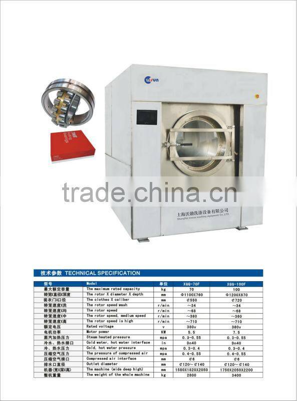 Professional high quality industrial washing machine for garment