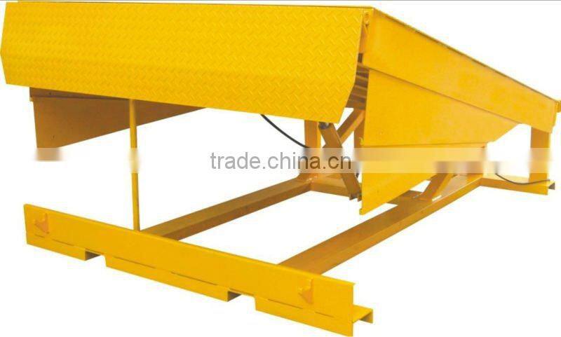 high configuration fixed loading cargo elevator/stationary dock ramp