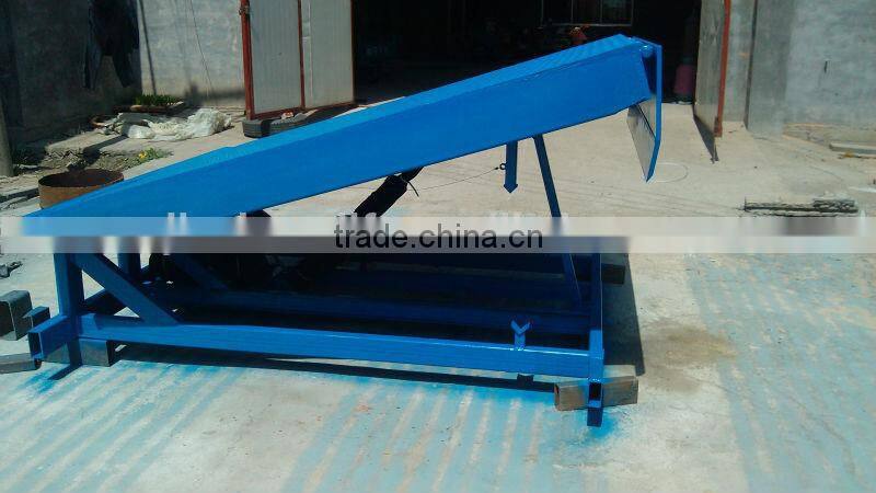 stationary dock ramp for truck/adjustable loading dock ramp for sale