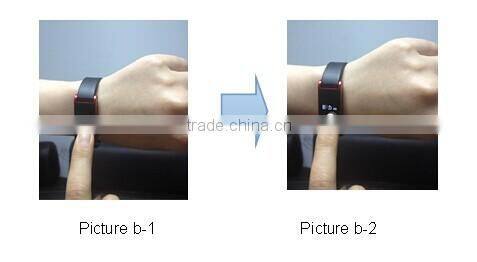 Health 24 Hour Sleep /steps / calorie/distanceTrack silicon ion power sport bracelet