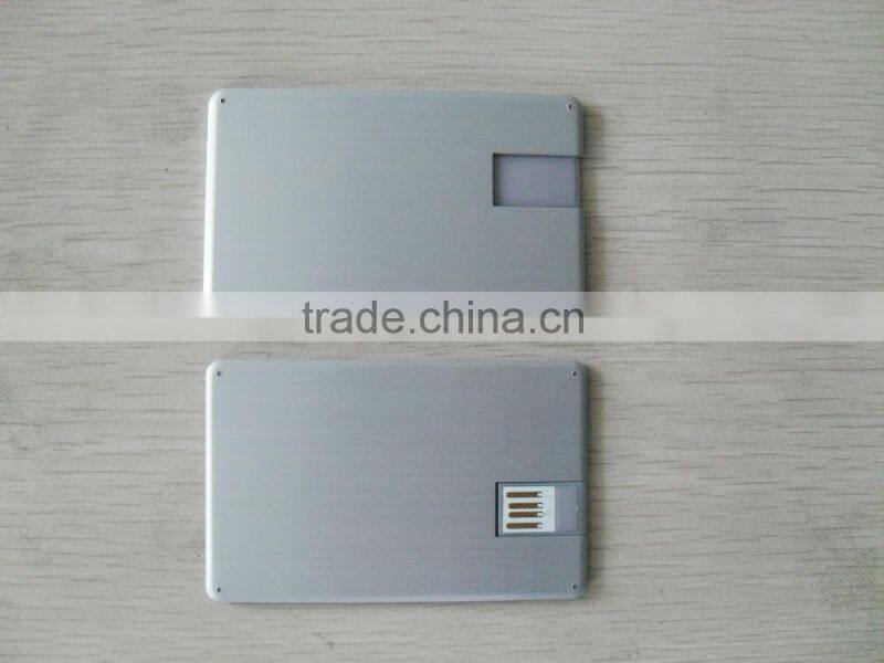 USB cards with laser etching designs metal card usb