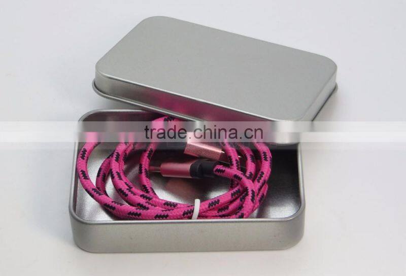 90ml Volume Small Pocket Gadget Candy Storage Chocolate Tin Box