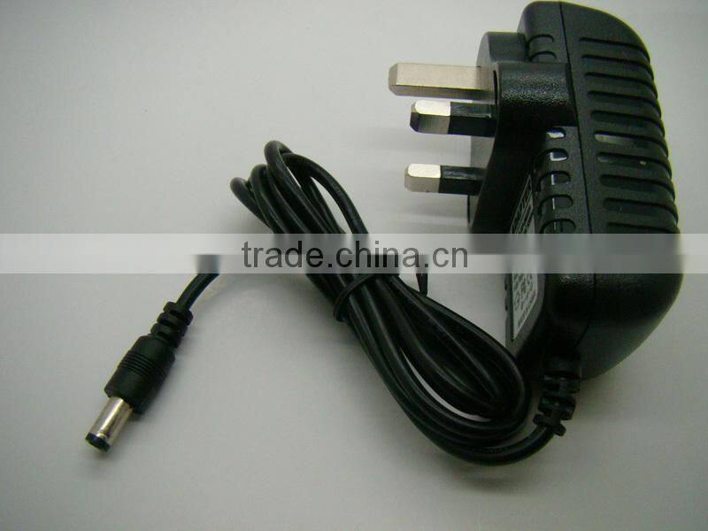 Factory selling Mains AC Power Adaptor Charger Power Supply UK 4.5v 1a 1000ma 4.5w