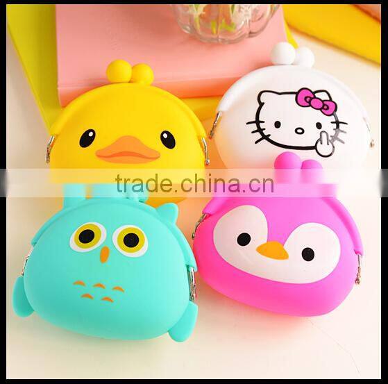 3D animal shaped leather coin purse,cheap coin purse