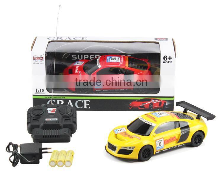 New 1:18 kid remote control car model toy