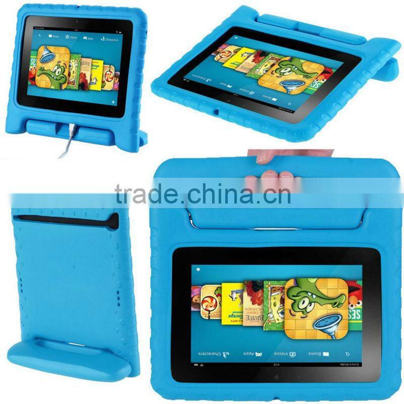 Hot Design Kids Blue EVA Light Weight Super Protection Case for Amazon Kindle Fire HD 7 Inch Tablet
