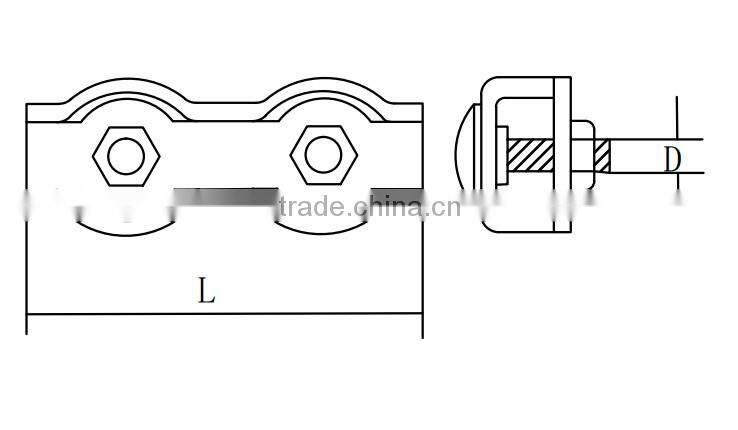 Carbon Steel Simplex and Duplex Wire Rope Clips