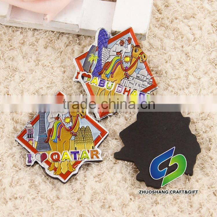 High quality fine aluminum foil fridge magnets