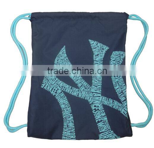 girls canvas drawstring backpack bag