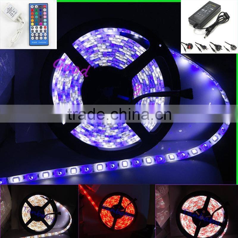 4.8w 9.6w 12w 14.4w 30w smd2835 smd3528 smd5050 smd5630 rgby led flexible stirp light 12V