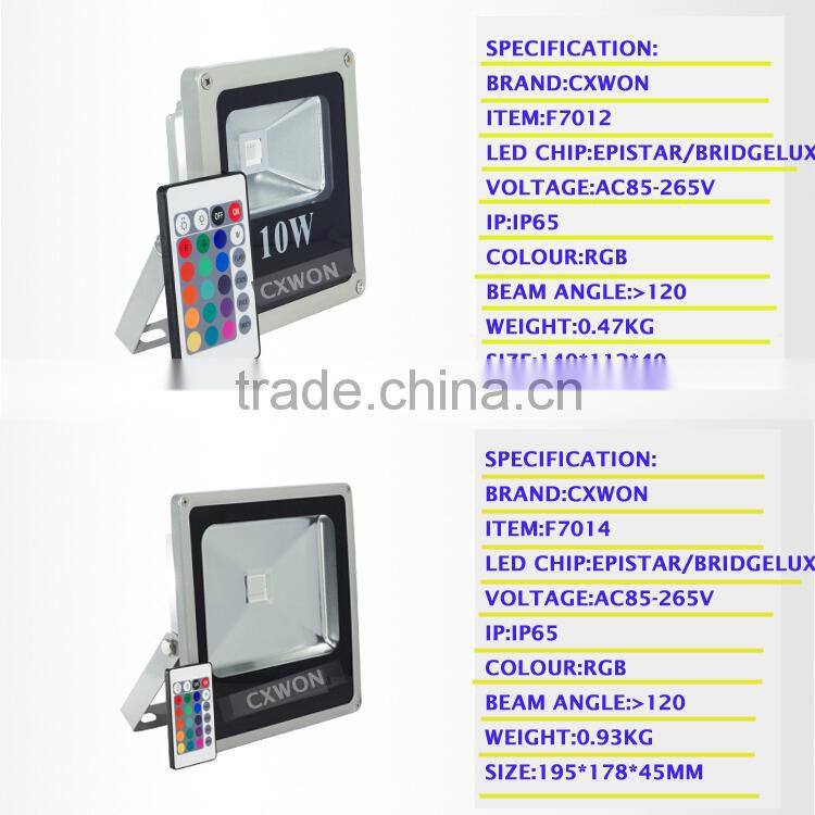 RGB Christmas Decoration Light LED Flood Light 10w