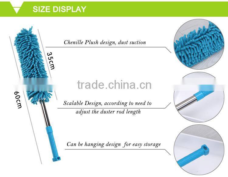 Mini Duster Multi-purpose Extendable Microfiber Flexible Duster