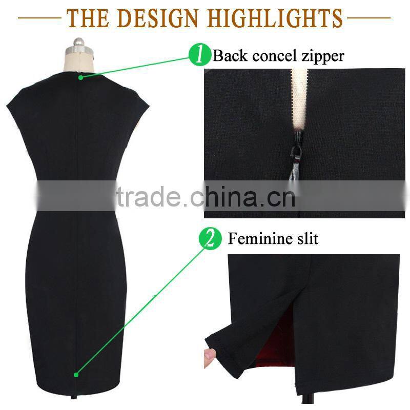 Ladies Elegant Slim Fashion Evening Dress