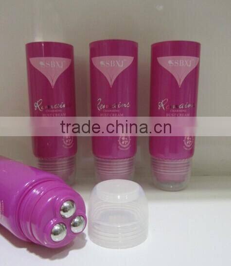 Plastic Tube with Five Balls Roll on Massage Head for Cosmetic Packaging