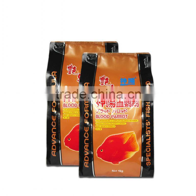 plastic custom fish food packaging material
