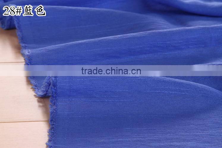 Linen fabrics DIY handmade clothing thin shirt skirt