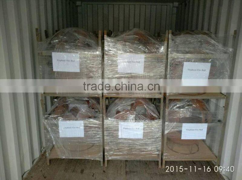 Metal Rust Design Fire Ball Fire Pit Ball