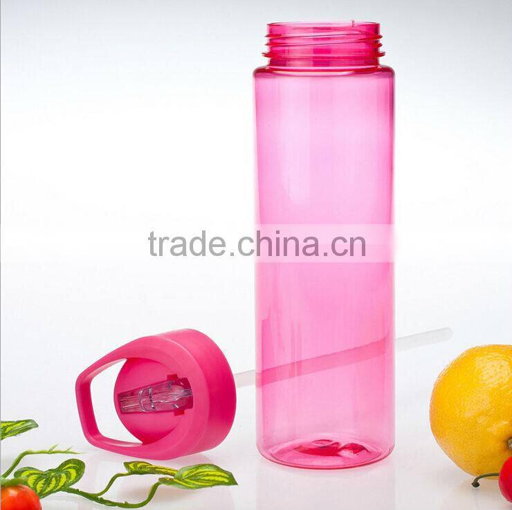 FDA, BPA FREE, LFGB, SGS 2015 plastic BPA free tritan sport water bottle wholesale 750ml high quality