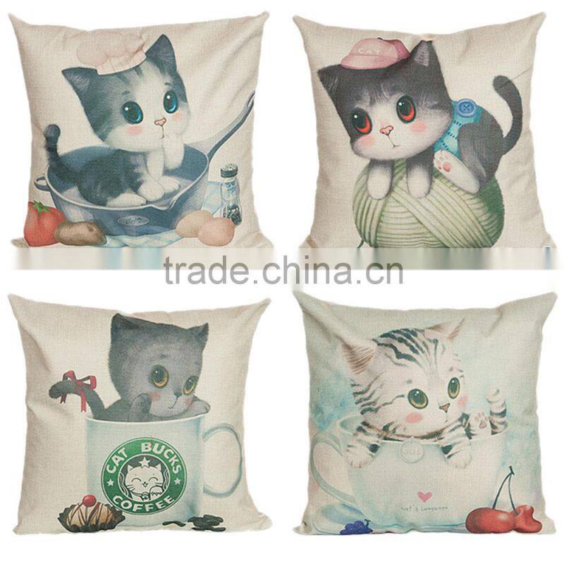 100% Polyester Home Decorative Digital Printing Cheap Cushion cover
