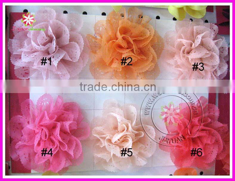 Fabric hair bows, silk hair bows