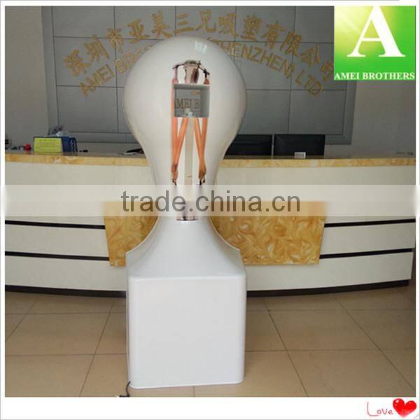 OEM PS mld vacuum forming plastic shaver display rack