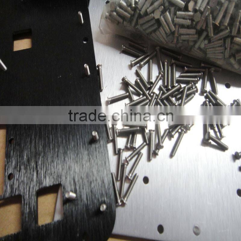 Custom stud powder coating aluminium plate