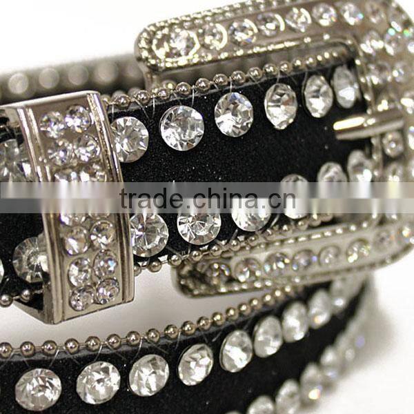 Glitter Paved Crystal Studded Belt